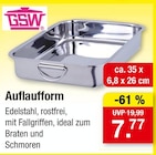 Auflaufform Angebote von GSW bei Zimmermann Bremen für 7,77 €