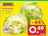 Netto Marken-Discount - Eisbergsalat Angebot im Prospekt Eisbergsalat bei Netto Marken-Discount im Prospekt "" für 0,49 €