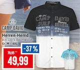 Herren-Hemd im Angebot bei Kaufhaus Stolz in Cuxhaven Herren-Hemd Angebote von CAMP DAVID bei Kaufhaus Stolz Cuxhaven für 49,99 €