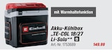 Akku-Kühlbox TE-COL 18/27 Li-Solo Angebote von Einhell bei toom Baumarkt Villingen-Schwenningen für 149,99 €