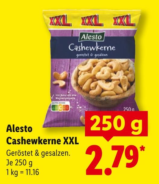 Cashewkerne XXL