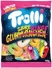 Saure Glührringe oder Pfirsichringe im Penny Prospekt Saure Glührringe oder Pfirsichringe von Trolli im aktuellen Penny Prospekt für 0,59 €