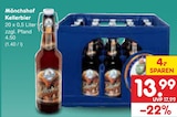 Kellerbier im Angebot bei Netto Marken-Discount in Eschwege Kellerbier Angebote von Mönchshof bei Netto Marken-Discount Eschwege für 13,99 €