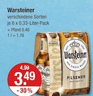 Pilsener im Angebot bei V-Markt in Regensburg Pilsener Angebote von Warsteiner bei V-Markt Regensburg für 3,49 €