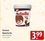 Aktuelles Ferrero Nutella Eis Angebot bei famila Nordost in Falkensee ab 3,99 €