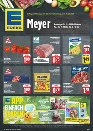 EDEKA Prospekt für Jöhstadt mit 8} Seiten EDEKA Prospekt für Jöhstadt: "Wir lieben Lebensmittel!", 8 Seiten, 23.06.2025 - 28.06.2025