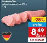 Aktuelles Schweinefilet Angebot bei Netto Marken-Discount in Fürth ab 8,49 €