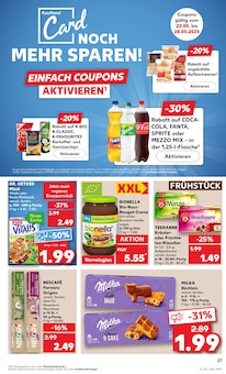 Cola im aktuellen Kaufland Prospekt (Reutlingen) Cola im Kaufland Prospekt "Aktuelle Angebote" mit 54 Seiten (Reutlingen)