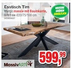 Esstisch Tim im Angebot bei Die Möbelfundgrube in Trier Esstisch Tim Angebote von MassivART bei Die Möbelfundgrube Trier für 599,99 €