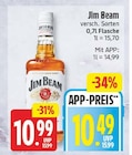 Jim Beam von Jim Beam für 10,49 € bei EDEKA im Angebot Jim Beam von Jim Beam im aktuellen EDEKA Prospekt