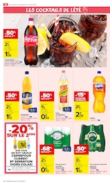 Coca-Cola Angebote im Prospekt "LES COCKTAILS DE L’ÉTÉ" von Carrefour Market Coca-Cola Angebote im Prospekt "LES COCKTAILS DE L’ÉTÉ" von Carrefour Market auf Seite 16
