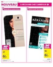 Promos Schwarzkopf dans le catalogue "TOUTES EN BEAUTÉ" de Carrefour à la page 28