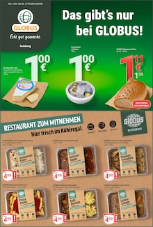 Feinkostlebensmittel im aktuellen GLOBUS Prospekt (Duisburg) Feinkostlebensmittel im GLOBUS Prospekt "Aktuelle Angebote" mit 28 Seiten (Duisburg)