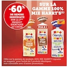 Promo -60% DE REMISE IMMÉDIATE SUR LE 2ÈME PRODUIT IDENTIQUE AU CHOIX SUR LA GAMME 100% MIE HARRY'S à  dans le catalogue Super U à Sainte-Croix-Hague