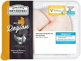 Frische Hähnchen-Schenkel im Angebot bei REWE in Norderstedt Frische Hähnchen-Schenkel Angebote von Qualitäts Metzgerei Wilhelm Brandenburg bei REWE Norderstedt für 4,90 €
