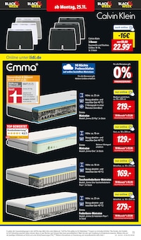 Matratze im Lidl Prospekt "LIDL LOHNT SICH" mit 35 Seiten (Frankfurt (Main))