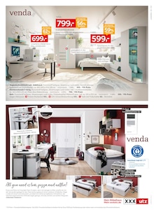 Schlafzimmer Angebot im XXXLutz Möbelhäuser Prospekt, gültig von 21.07.2025 bis 03.08.2025 Schlafzimmer Angebot im aktuellen XXXLutz Möbelhäuser Prospekt auf Seite 3