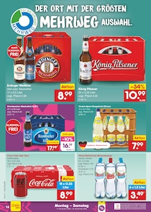 Coca Cola Zero im Netto Marken-Discount Prospekt "Aktuelle Angebote" mit 58 Seiten (Bremen)