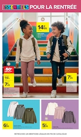 Promos Vêtements dans le catalogue "L'ÉTÉ EN MAILLOT, LA RENTRÉE EN GRANDS CARREAUX." de Carrefour Vêtements en promo dans le catalogue Carrefour à la page 46