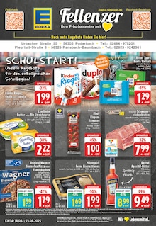 EDEKA Prospekt der KW 34 "Aktuelle Angebote" Aktueller EDEKA Prospekt "Aktuelle Angebote" Seite 1 von 24 Seiten