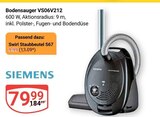 Bodensauger VS06V212 im Angebot bei GLOBUS in Worms Bodensauger VS06V212 Angebote von Siemens bei GLOBUS Worms für 79,99 €