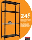 Mr.Bricolage Pamiers - Promo Étagère tout métal 4 tablettes Promo Étagère tout métal 4 tablettes à 24,90 € dans le catalogue Mr.Bricolage à Pamiers
