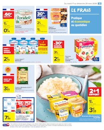 Offre Fromage râpé dans le catalogue Carrefour Market du moment à la page 23