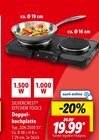 Doppel-kochplatte Angebote von SILVERCREST KITCHEN TOOLS bei Lidl Kaiserslautern für 19,99 €