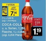 Aktuelle Coca Cola Angebote bei E center in Hilden Aktuelles Original Taste Angebot bei E center in Hilden ab 1,19 €