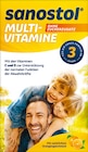 Multi-Vitamine + Eisen oder Multi-Vitamine ohne Zuckerzusatz Angebote von Sanostol bei Rossmann Bielefeld für 7,99 €