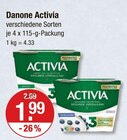 Activia im V-Markt Prospekt Activia von Danone im aktuellen V-Markt Prospekt für 1,99 €