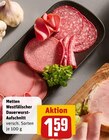 Aktuelle Wurst Angebote bei REWE in Moers Aktuelles Westfälischer Dauerwurst-Aufschnitt Angebot bei REWE in Moers ab 1,59 €