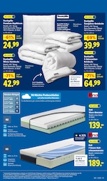 Lidl Kopfkissen im Prospekt 