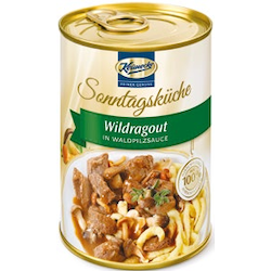 Wild-Ragout oder -Gulasch