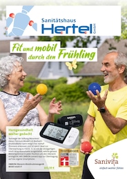 Aktueller Sanitätshaus Hertel GmbH Sanitätshäuser Prospekt für Oberlungwitz: Fit und mobil durch den Frühling mit 6} Seiten, 13.03.2024 - 31.05.2024