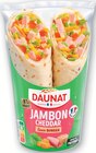 Be Wrappy Jambon Cheddar Sauce Burger - DAUNAT en promo chez Intermarché Hyper Be Wrappy Jambon Cheddar Sauce Burger - DAUNAT dans le catalogue Intermarché Hyper