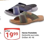 Herren-Pantolette im Angebot bei GLOBUS in Krefeld Herren-Pantolette Angebote bei GLOBUS Krefeld für 19,99 €