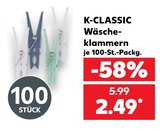 Wäscheklammern im Angebot bei Kaufland in Solingen Wäscheklammern Angebote von K-CLASSIC bei Kaufland Solingen für 2,49 €