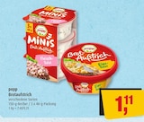 Aktuelles Brotaufstrich Minis Fleisch-Salat Angebot bei Markant in Kiel ab 1,11 €