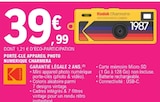 Charmera Porte-clé Appareil Photo Numérique - KODAK - E.Leclerc à Asnières-sur-Seine Charmera Porte-clé Appareil Photo Numérique - KODAK en promo chez E.Leclerc Asnières-sur-Seine à 39,99 €
