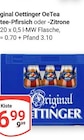 OeTea tee-Pfirsich Angebote von Original Oettinger bei GLOBUS Herne für 6,99 €