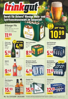 Jack Daniels im Trinkgut Prospekt "Aktuelle Angebote" mit 18 Seiten (Hagen (Stadt der FernUniversität))