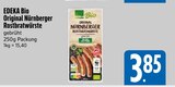 Original Nürnberger Rostbratwürste von EDEKA Bio im aktuellen E xpress Prospekt für 3,85 €