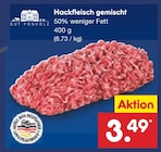 Hackfleisch gemischt bei Netto Marken-Discount im Salach Prospekt für 3,49 €