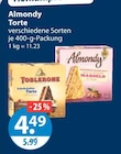 Torte im V-Markt Prospekt Torte von Almondy im aktuellen V-Markt Prospekt für 4,49 €