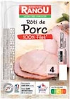 RÔTI DE PORC SANS OGM - MONIQUE RANOU dans le catalogue Intermarché