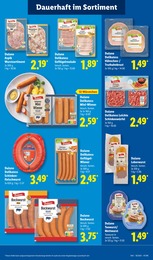 Lidl Wiener Würstchen im Prospekt Lidl Wiener Würstchen im Prospekt