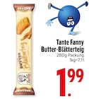 Butter-Blätterteig von Tante Fanny im aktuellen EDEKA Prospekt für 1,99 €