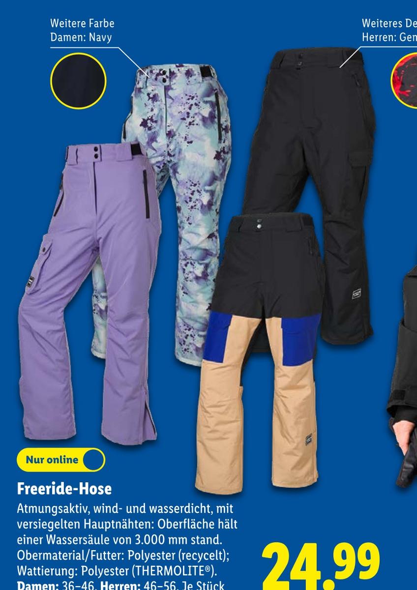 Freeride-Hose