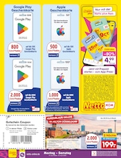 Gutscheine im Netto Marken-Discount Prospekt in Remscheid Aktueller Netto Marken-Discount Prospekt mit Gutscheine, "Aktuelle Angebote", Seite 52